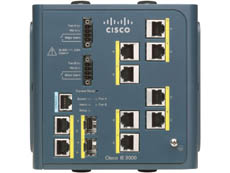 Cisco IE 3000 Switch, 8 10/100 + 2 T/SFP CISCO IE-3000-8TC фото, купить, цена, магазин