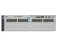 HP E5406zl-48G 6-slot chassis (Managed, L3/4 router, incl.5406-zl+2x24 ports 10/100/1000POE mdls, Stackable 19 HP Networking J8699A фото, купить, цена, магазин