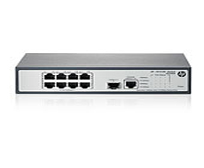 HP 1910-8G Switch(Web-managed, 8*10/100/1000 + 1 SFP, static routing,PoE, 19 HP Networking JG348A фото, купить, цена, магазин