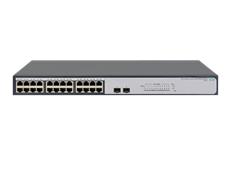 Коммутатор HPE OfficeConnect 1420, 24G 2SFP HP Networking JH017A фото, купить, цена, магазин