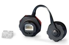 KJ-IE-8P8C-C5e-180-BK Индустриальная вставка Keystone Jack RJ-45(8P8C), UTP, категория 5e, черная Hyperline KJ-IE-8P8C-C5e-180-BK фото, купить, цена, магазин