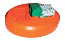Hyperline KJ2-PS-OR Площадка для заделки модулей Keystone Jack серии KJ2 Hyperline KJ2-PS-OR фото, купить, цена, магазин