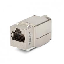 Hyperline KJNE-8P8C-C5e-90-SH-F-WH Вставка Keystone Jack RJ-45(8P8C) Hyperline KJNE-8P8C-C5e-90-SH-F-WH фото, купить, цена, магазин