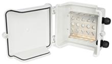 KR-INBOX-50 (outdoor) Коробка распределительная на 50 пар, 195х195х85 мм, IP 54, -20 С - +80 С Hyperline KR-INBOX-50 фото, купить, цена, магазин