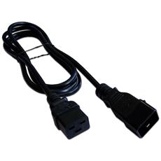 Шнур питания C19-C20, 3х1.5, 220В, 16А, 1 метр LAN-PP19/20-16A-1.0 LANMASTER LAN-PP19/20-16A-1.0 фото, купить, цена, магазин