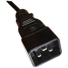 Шнур питания C19-C20, 3х1.5, 220В, 16А, 2 метра LAN-PP19/20-16A-2.0 LANMASTER LAN-PP19/20-16A-2.0 фото, купить, цена, магазин