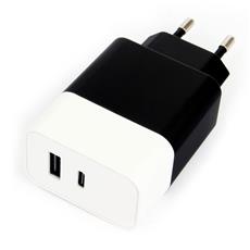 Адаптер питания Cablexpert MP3A-PC-26, PD18W Type C +2.4A,чёрн Cablexpert MP3A-PC-26 фото, купить, цена, магазин
