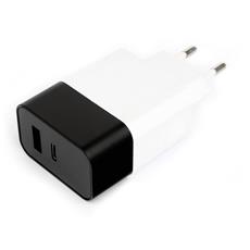 Адаптер питания Cablexpert MP3A-PC-26W, PD18W Type C +2.4A,бел Cablexpert MP3A-PC-26W фото, купить, цена, магазин
