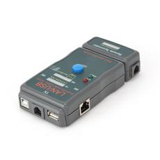 Тестер LAN Cablexpert NCT-2, 100/1000 Base-TX, для UTP, STP, RJ-11, USB-кабеля Cablexpert NCT-2 фото, купить, цена, магазин