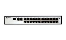 Коммутатор управляемый 24x100Base-TX, 1x1000Base-T, 1xCombo 1000Base-T/SFP, 19 Origo OS1326 фото, купить, цена, магазин