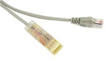 PC-110-RJ45-2P-CX-3M-GY Патч-корд 110 тип-RJ45, 2 пары, Ethernet, 3 м Hyperline PC-110-RJ45-2P-CX-3M-GY фото, купить, цена, магазин