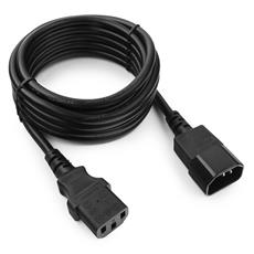 Кабель питания сист.блок-монитор Cablexpert PC-189-1-3M, 3м, C13-C14, 3x1кв.мм., черный, с заземлением Cablexpert PC-189-1-3M фото, купить, цена, магазин