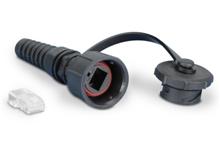 PLUG-IE-8P8C-PV-C6 Промышленная вилка RJ45, категория 6, неэкранированная, с защитной крышкой Hyperline PLUG-IE-8P8C-PV-C6 фото, купить, цена, магазин