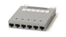Hyperline PPTR-CSS-1-6xRJ45-C6A-SH-STL Кассета для медных претерминированных решений Hyperline PPTR-CSS-1-6xRJ45-C6A-SH-STL фото, купить, цена, магазин