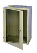 Шкаф настенный Tetra 6U, 287х600x400 мм, разборный AESP RECW-064L-2 фото, купить, цена, магазин