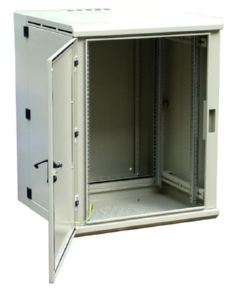 Шкаф настенный SignaPro™ Industrial P5, 12U, 638x612x600 мм, промышленный IP55, серый AESP RECW-126P5-GY фото, купить, цена, магазин