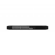 Коммутатор смарт 24*1Гб/c POE + 2*SFP, POE бюджет 370 Вт, металлический корпус, крепления в стойку Ruijie RG-ES226GC-P фото, купить, цена, магазин