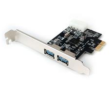 Контроллер USB Gembird SPCR-01, в PCI-express, порты: 2 внешн. USB 3.0 Gembird SPCR-01 фото, купить, цена, магазин