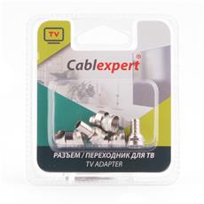 F Коннектор Cablexpert SPL6-03, для кабеля RG6, 5шт Cablexpert SPL6-03 фото, купить, цена, магазин