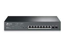 JetStream 8-портовый гигабитный Smart коммутатор PoE+ c 2 SFP-слотами T1500G-10MPS TP-Link T1500G-10MPS фото, купить, цена, магазин