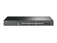 Jetstream 24-портовый гигабитный стекируемый Smart коммутатор с 4 слотами SFP+ T1700G-28TQ TP-Link T1700G-28TQ фото, купить, цена, магазин