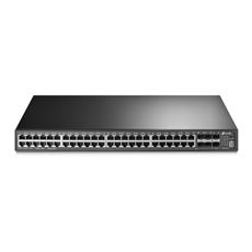 JetStream 52-портовый гигабитный управляемый стекируемый коммутатор 3 уровня T3700G-52TQ TP-Link T3700G-52TQ фото, купить, цена, магазин