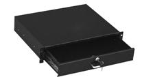TDRW-2U-360-RAL9004 Ящик для документов 2U, глубиной 360 мм, с замком, цвет черный (RAL 9004) Hyperline TDRW-2U-360-RAL9004 фото, купить, цена, магазин