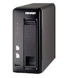 Сетевой накопитель с одним отсеком для жестких дисков. Marvell 1,6 ГГц QNAP TS-119P+ фото, купить, цена, магазин