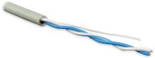Hyperline UUTP1-C5-S24-IN-PVC-GY-500 (500 м) Кабель витая пара Hyperline UUTP1-C5-S24-IN-PVC-GY-500 фото, купить, цена, магазин