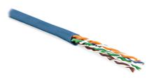 Hyperline UUTP4-C5E-P24-IN-LSZH-BL-100 (100 м) Кабель витая пара Hyperline UUTP4-C5E-P24-IN-LSZH-BL-100 фото, купить, цена, магазин