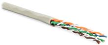 Hyperline UUTP4-C5E-P24-IN-LSZH-GY-100 (100 м) Кабель витая пара Hyperline UUTP4-C5E-P24-IN-LSZH-GY-100 фото, купить, цена, магазин