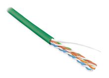 Hyperline UUTP4-C5E-S24-IN-LSZH-GN-305 (305 м) Кабель витая пара Hyperline UUTP4-C5E-S24-IN-LSZH-GN-305 фото, купить, цена, магазин
