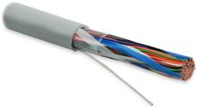 Hyperline UUTP50-C3-S24-IN-PVC-GY (UTP50-C3-SOLID-INDOOR) Кабель витая пара Hyperline UUTP50-C3-S24-IN-PVC-GY фото, купить, цена, магазин