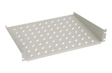 Полка угловая 2U x 446 x 350 mm (до 25 кг), цвет серый (RAL 7035) (SZB-00-00-49/4) (SZB-00-00-25/4) ZPAS WZ-SB00-49-04-011 фото, купить, цена, магазин