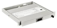 Клавиатурная полка 1U, с мини-клавиатурой TKL-84-4400-USB-US / Cherry ML4400 c шаровым манипулятором (trackball), разъем USB, раскладка клавиатуры DE/US, цвет с ZPAS WZ-SB78-00-02-011 фото, купить, цена, магазин