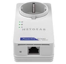 Комплект Powerline AV адаптеров 500 Мбит/с с 1 LAN портом GE, сквозная розетка (2 x XAV5601) NetGear XAVB5601-100PES фото, купить, цена, магазин