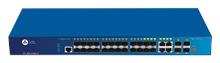 Управляемый L2 стекируемый коммутатор с 20 портами 100/1000Base-X SFP, 4 комбо-портами 100/1000Base-T/SFP и 4 портами 10GBase-X SFP+, тип – «оптический» Т-КОМ ТГК-300-20/8д-О фото, купить, цена, магазин