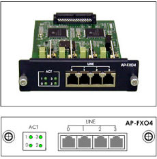 Addpac 3100-FXO4 , , , 