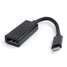 Переходник USB Cablexpert A-CM-DPF-01, USB Type-C/DisplayPort, 15см, пакет Cablexpert A-CM-DPF-01 фото, купить, цена, магазин
