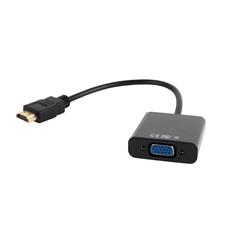 Переходник HDMI -> VGA Cablexpert A-HDMI-VGA-03, 19M/15F, длина 15см, аудиовыход Jack3.5 Cablexpert A-HDMI-VGA-03 фото, купить, цена, магазин