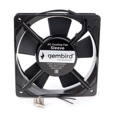 Вентилятор Gembird, 120x120x25, AC, 220, втулка, 2 pin, провод 30 см Gembird AC12025S22H фото, купить, цена, магазин