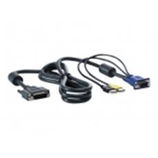 1x4 KVM Console 6ft USB Cable HP Networking AF613A фото, купить, цена, магазин