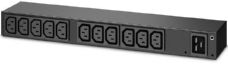 Панель распределения питания APC Rack PDU, Basic, 0U/1U, 100-240V/20A, 220-240V/16A, (13) C13 APC AP6020A фото, купить, цена, магазин