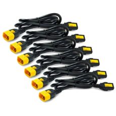 Кабель силовой Power Cord Kit (6 ps), Locking, IEC 320 C13 to IEC 320 C14, 10A, 208/230V, 1,2 m (repl. AP8704S) APC AP8704S-WW фото, купить, цена, магазин