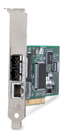 32 bit 100Mbps Dual Fiber and Copper Fast Ethernet Fiber Adapter Card; MT connector; includes both standard and low profile brackets; Single Pack Allied Telesis AT-2701FTX/MT фото, купить, цена, магазин
