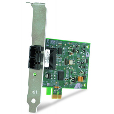 100Mbps Fast Ethernet PCI-Express Fiber Adapter Card; ST connector, includes both standard and low profile brackets, Single pack Allied Telesis AT-2711FX/SC фото, купить, цена, магазин