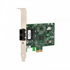 Secure, PCI-e (x1) Fast Ethernet Fiber (SC) Adapter, includes both standard and low profile brackets; single pack Allied Telesis AT-2712FX/SC фото, купить, цена, магазин