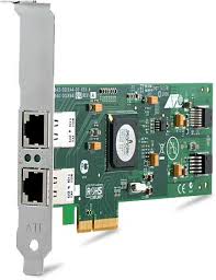 PCI-Express (PCIe) 2 x 10/100/1000T Gigabit adapter card Allied Telesis AT-2972T/2 фото, купить, цена, магазин