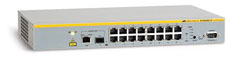 16 Port Managed Fast Ethernet Switch with One 10/100/1000T / SFP Combo uplinks, Silent operation, Allied Telesis AT-8000S/16 фото, купить, цена, магазин