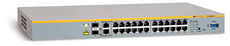 24 Port Stackable Managed Fast Ethernet Switch with Two 10/100/1000T / SFP Combo uplinks Allied Telesis AT-8000S/24 фото, купить, цена, магазин